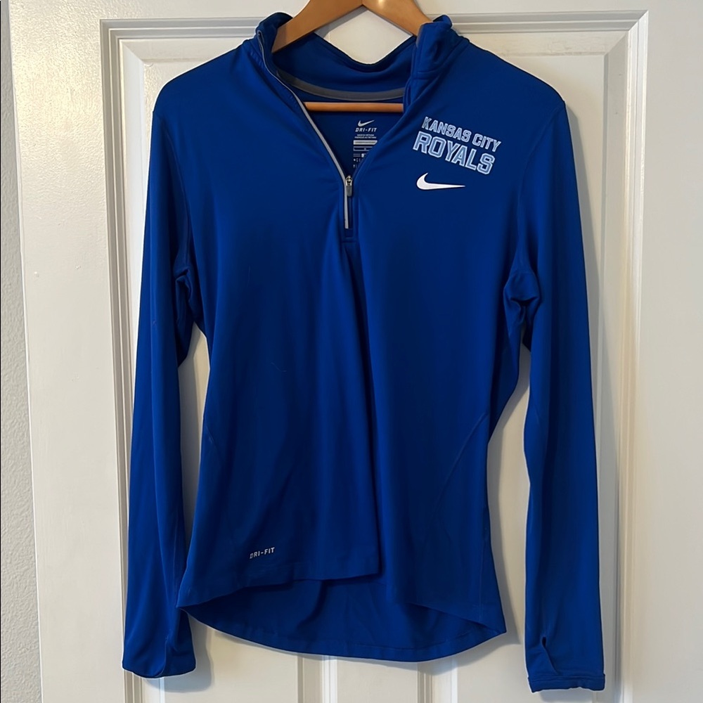 Nike Dri-Fit Women's Blue Kansas City Royals Top
